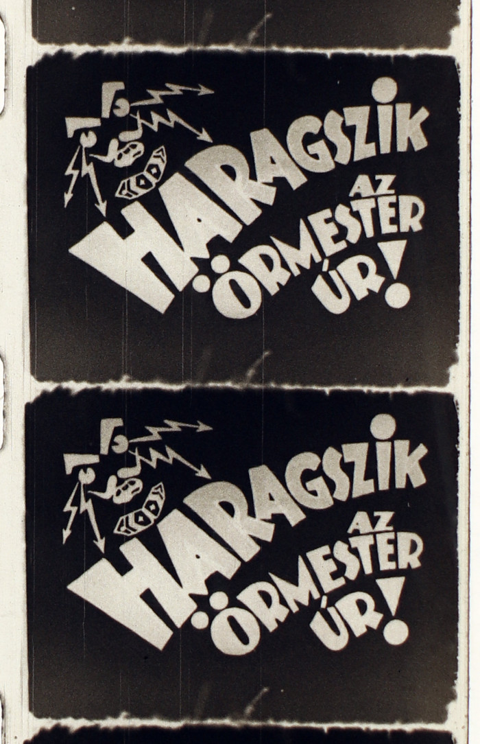 "Haragszik az őrmester úr" filmkocka