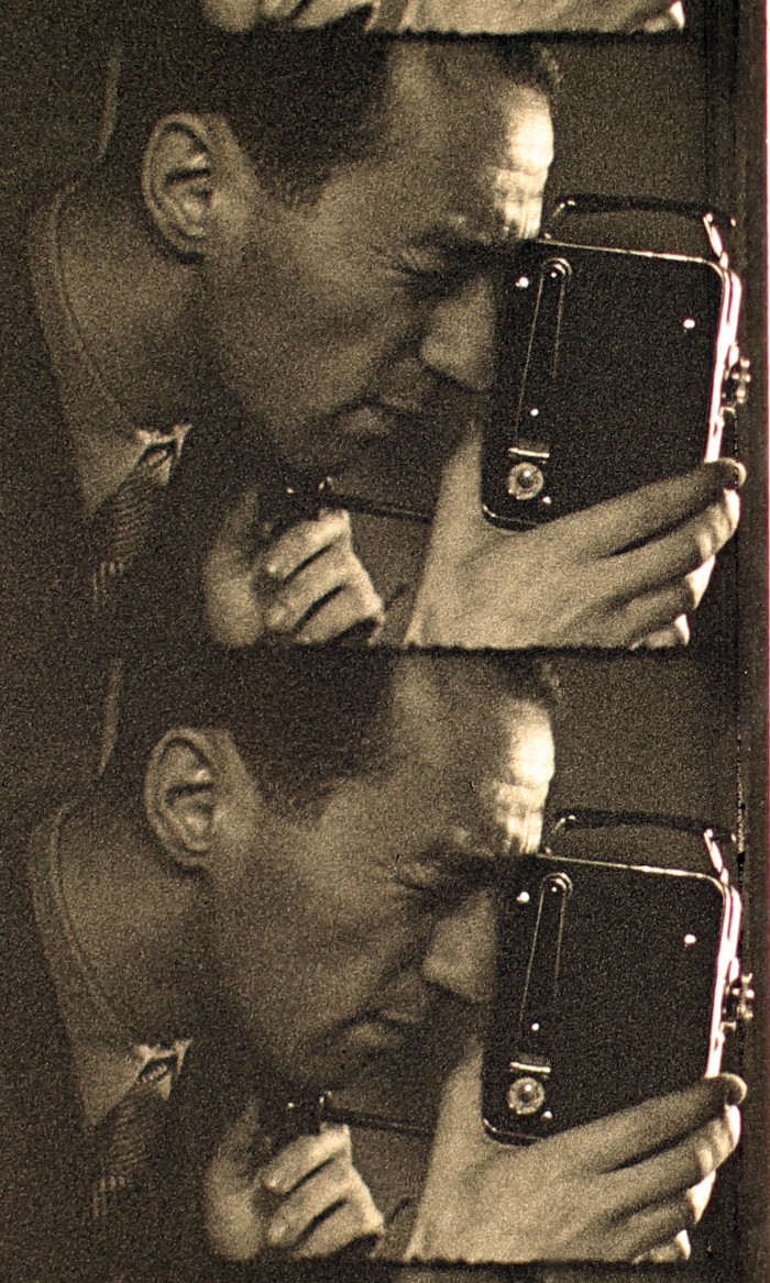 Pető György filmfelvételt készít