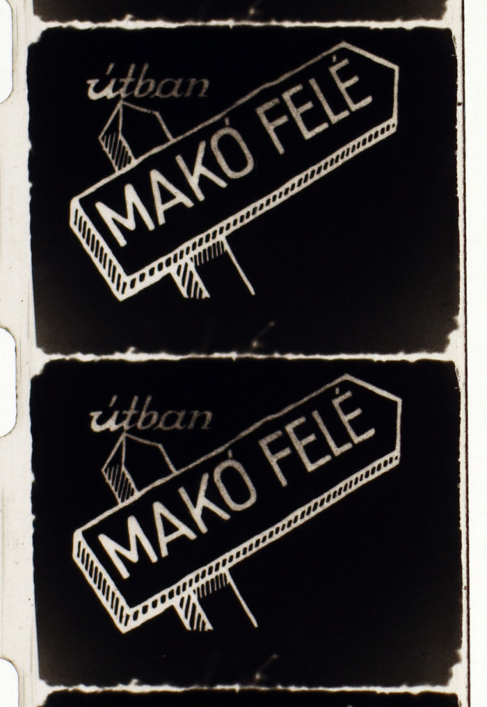 "Útban Makó felé" filmkocka 